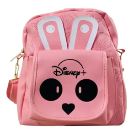 Disney 2024 Latest Trend Pu Leather Stylish Fashionable Bag for Women and Girls| Back pack