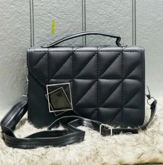 Premium Quality PU Leather Fashionable Shoulder Bag for Women (27x10x16cm)